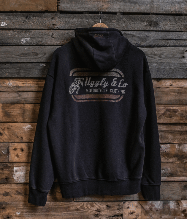 Black Flattrack Hoodie
