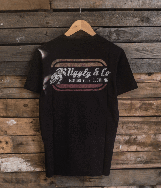 Black Flattrack Tee