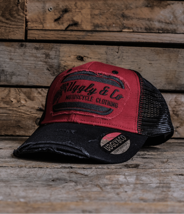 Red Flattrack Cap